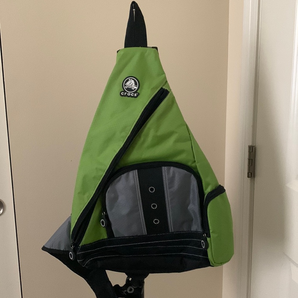 Crocs sling backpack